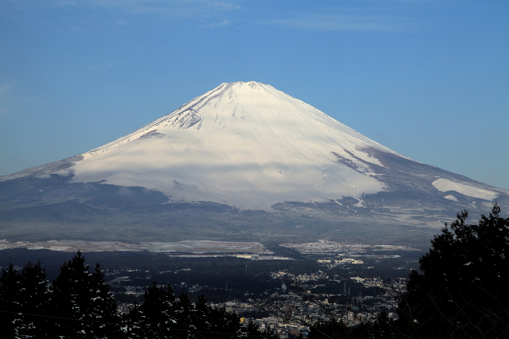 乙女からの富士山 