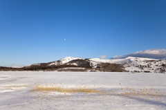 冬の八島湿原