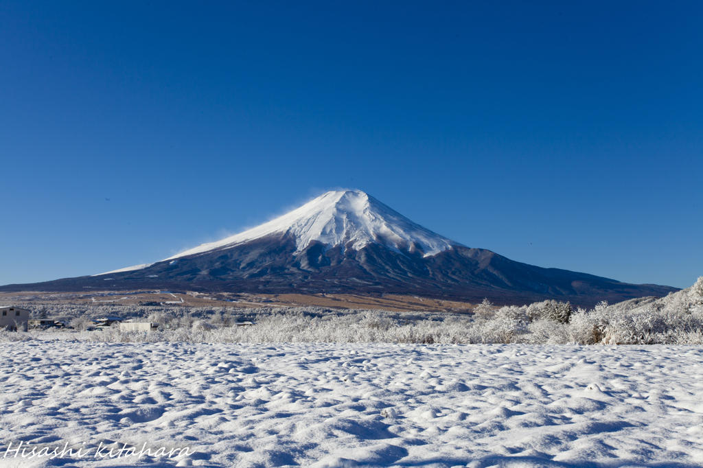 忍野村からの富士