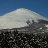 国道138号線からの富士山