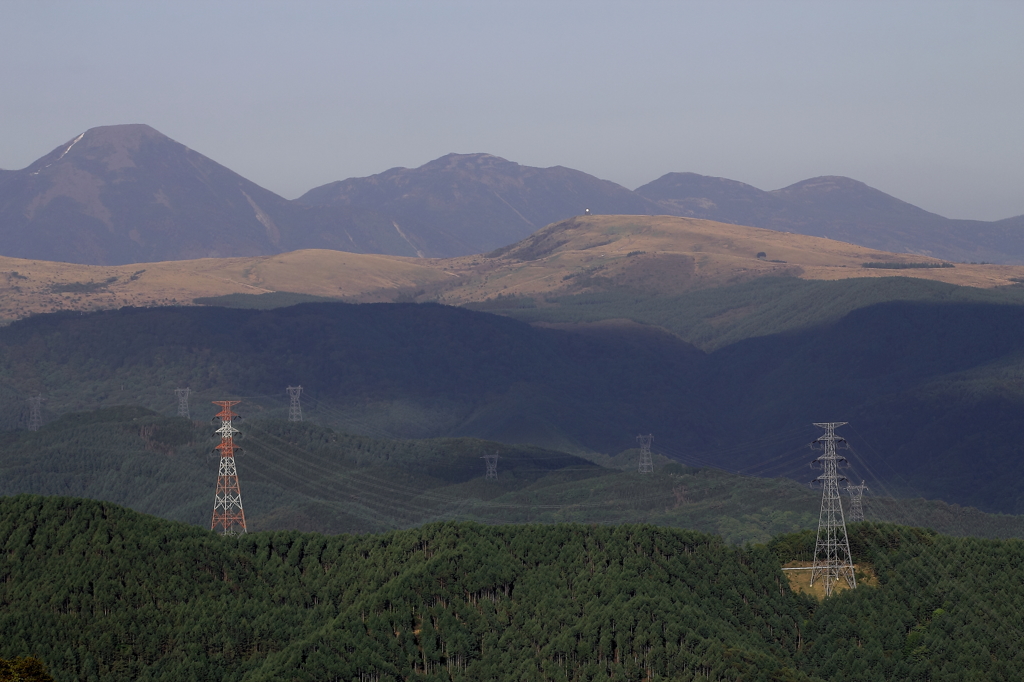 高ボッチから見える山々
