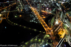 ランドマークタワーからの夜景⑦