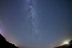 小さな流星