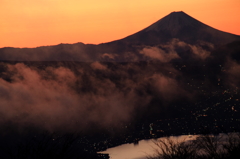 高ボッチからの富士山