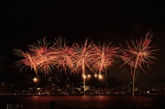 第64回諏訪湖祭湖上花火大会