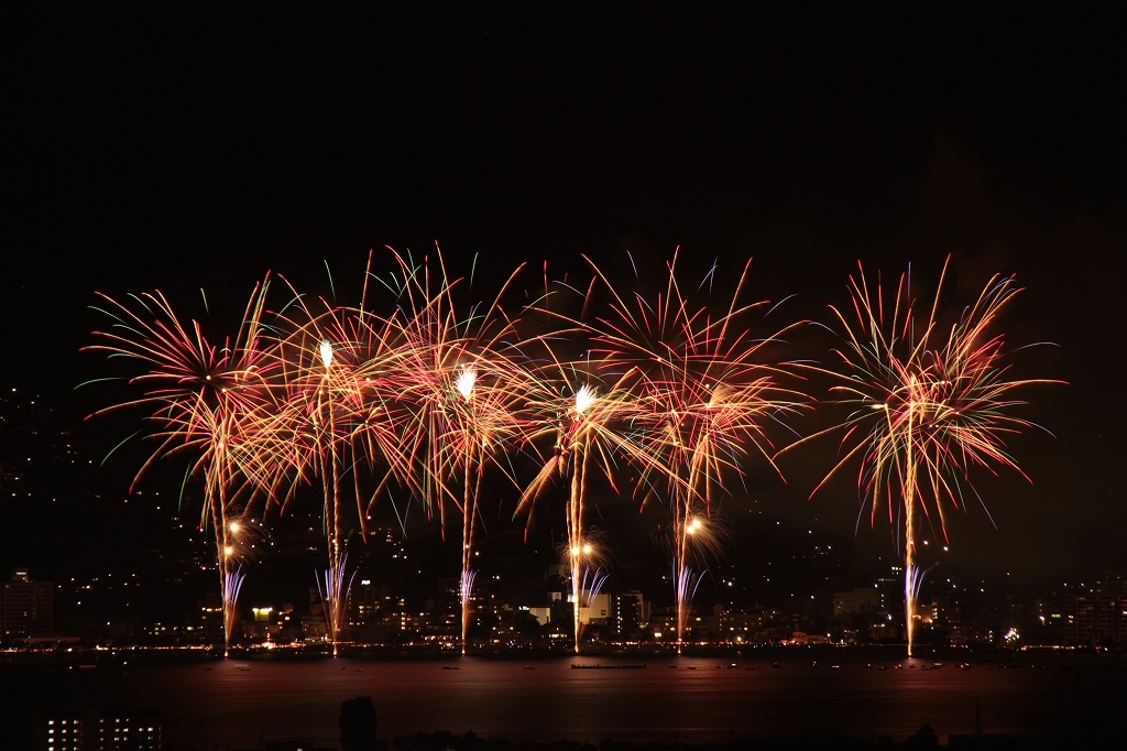 第64回諏訪湖祭湖上花火大会