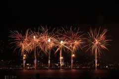 第64回諏訪湖祭湖上花火大会