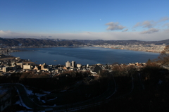 立石公園周辺から見た諏訪湖　２