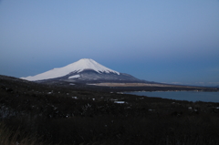 パノラマ台からの富士山・山中湖