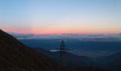 千畳式からの夕景