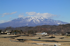 韮崎市から見る八ヶ岳