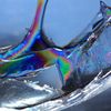 幻想的な氷の世界
