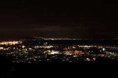 日本平からの清水港・市街地の夜景