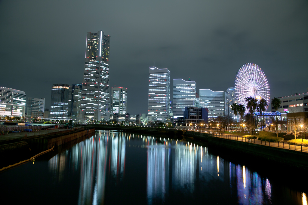 横浜みなとみらい　夜景③