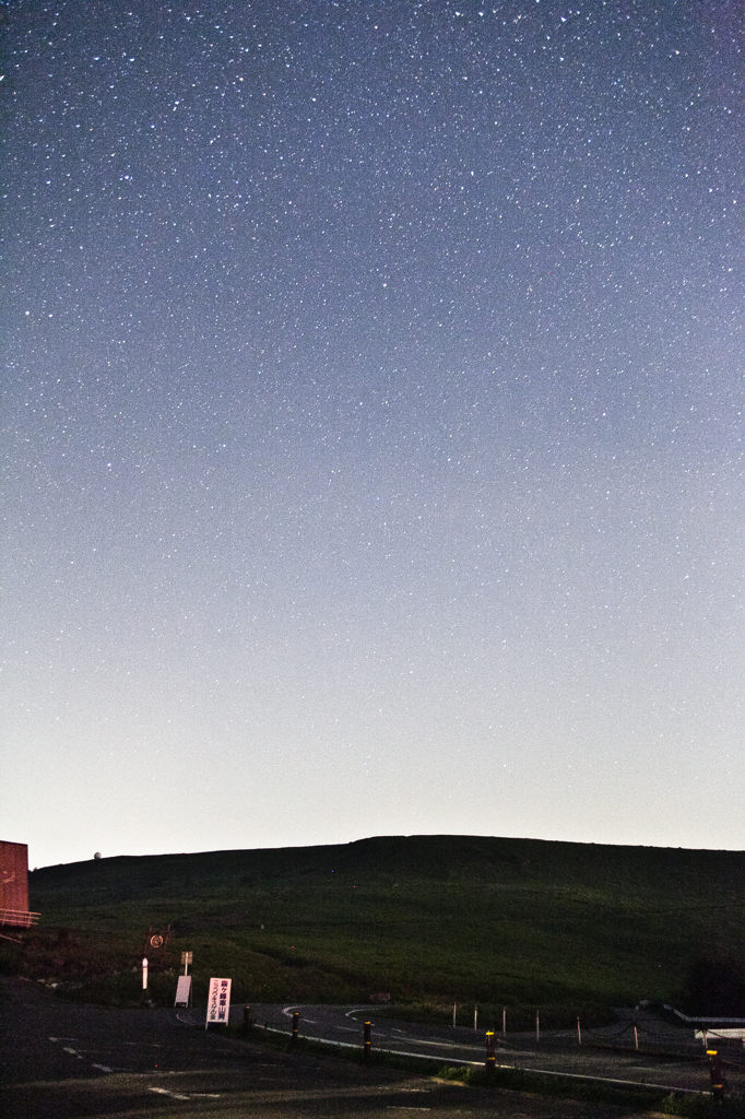 霧ヶ峰の星空