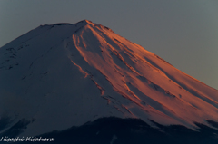 Thin Red Fuji