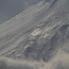 富士山の山肌