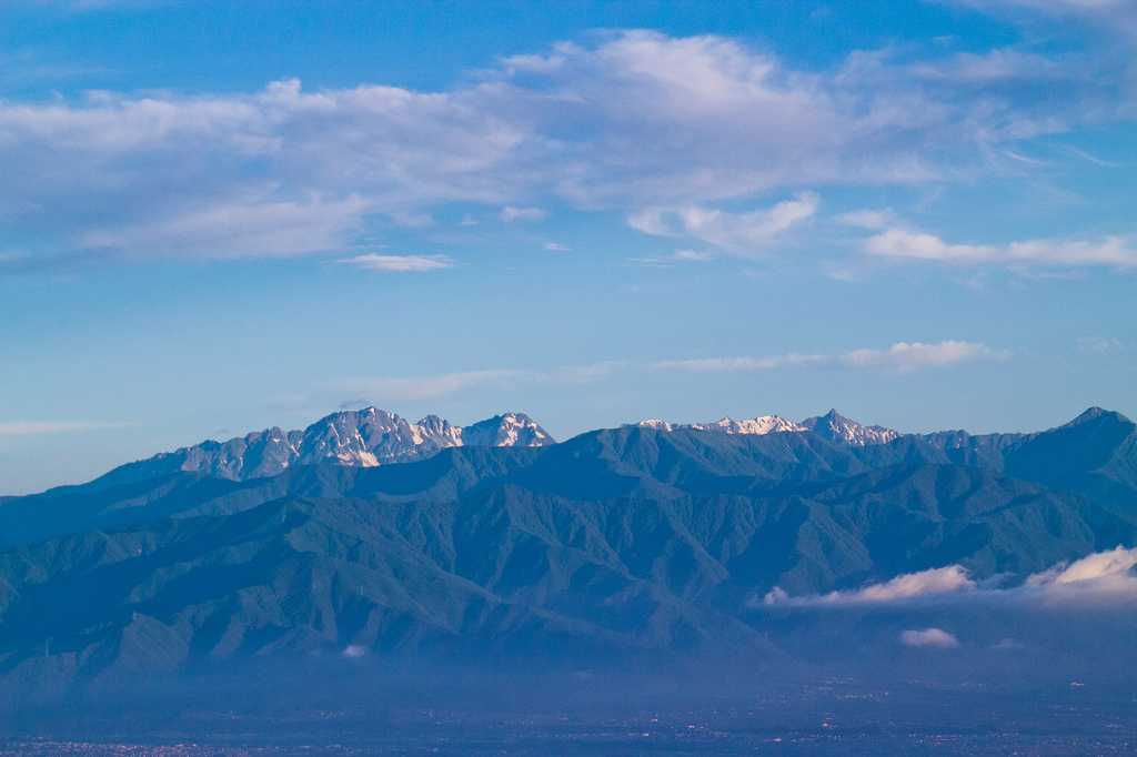 穂高連峰～大切戸～槍～常念岳～大天井岳