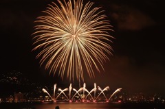 第64回諏訪湖祭湖上花火大会