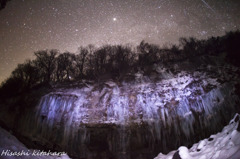 氷柱爆と星空③