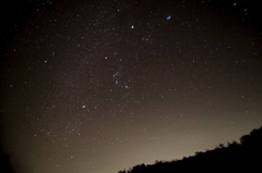 東の星空