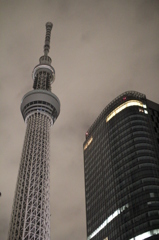 夜のスカイツリー