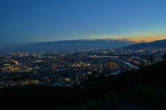 五月山からの景色