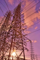 送電中