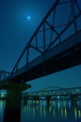 長柄橋と水橋