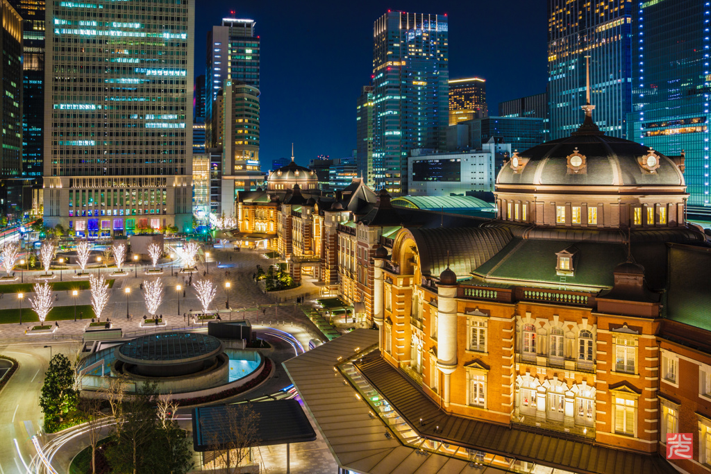 Tokyo Night Exposure(Tokyo Station)