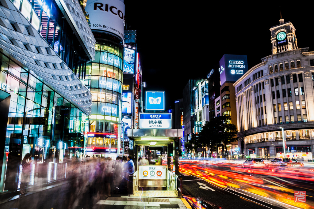 Tokyo Night Exposure(Ginza)