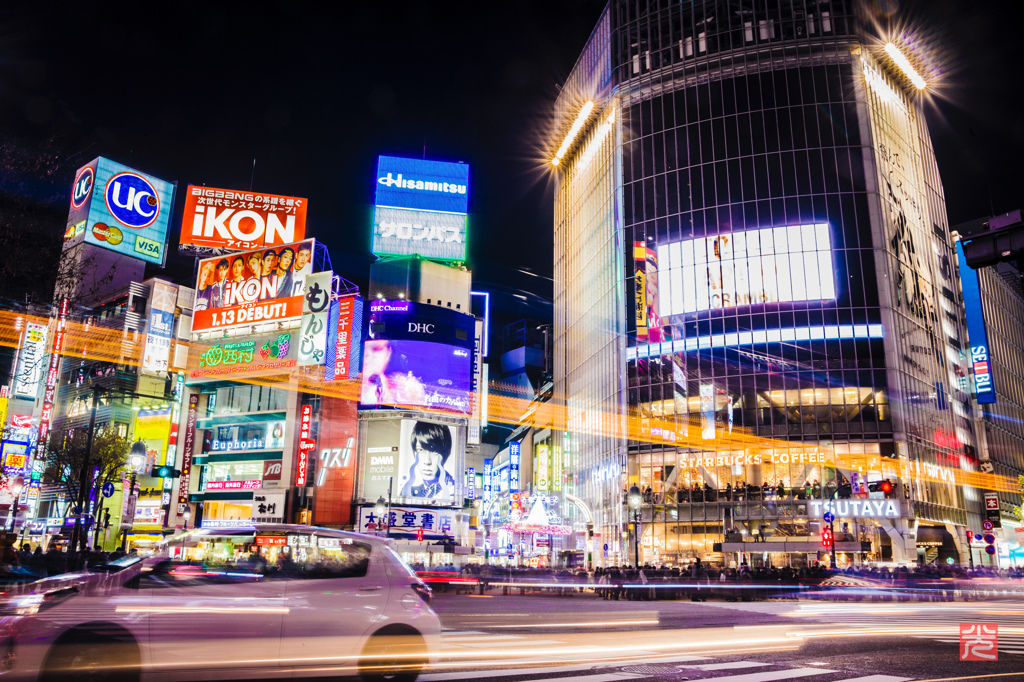 Tokyo Night Exposure(Shibuya)