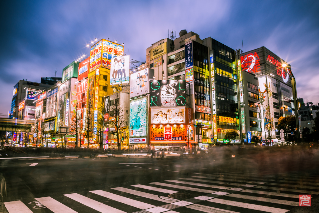 Tokyo night Exposure(Akihabara)