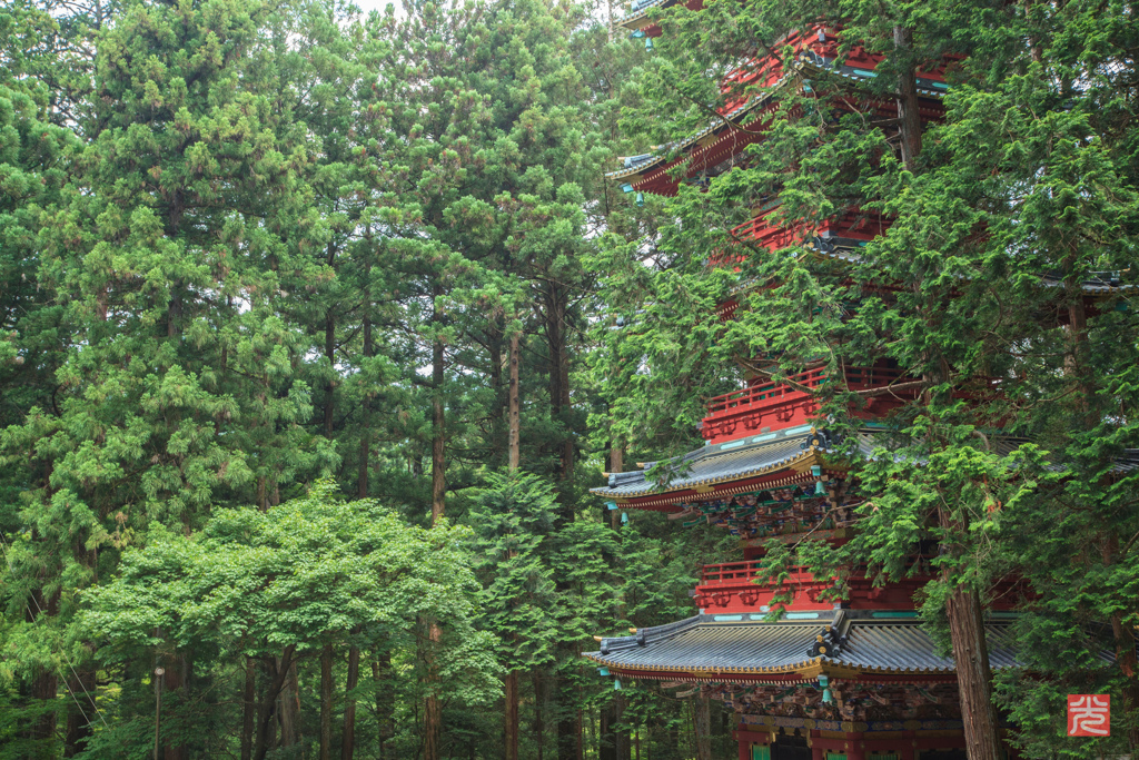 東照宮五重塔