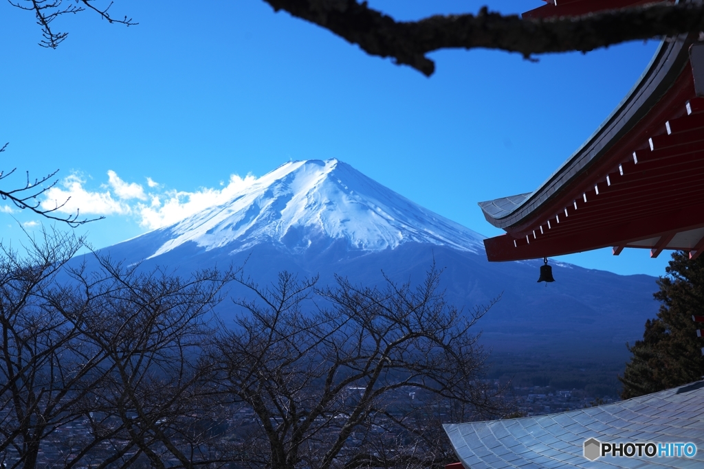 富士山を望む２