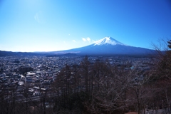 富士山を望む３