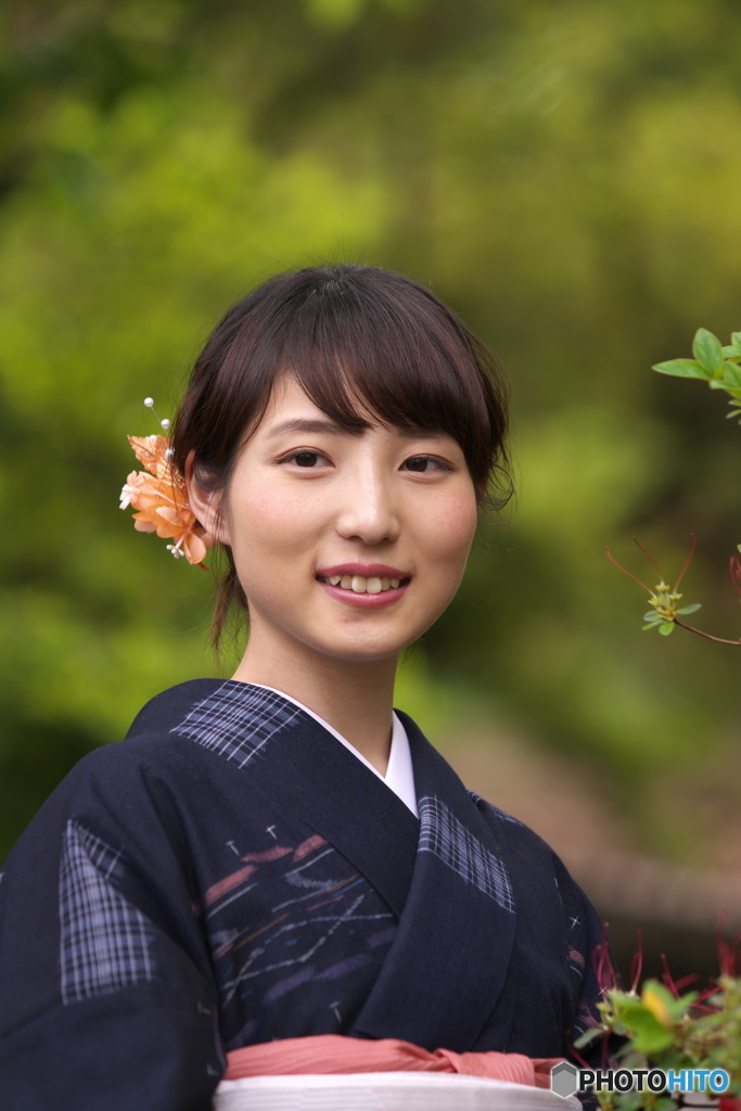 和装美人