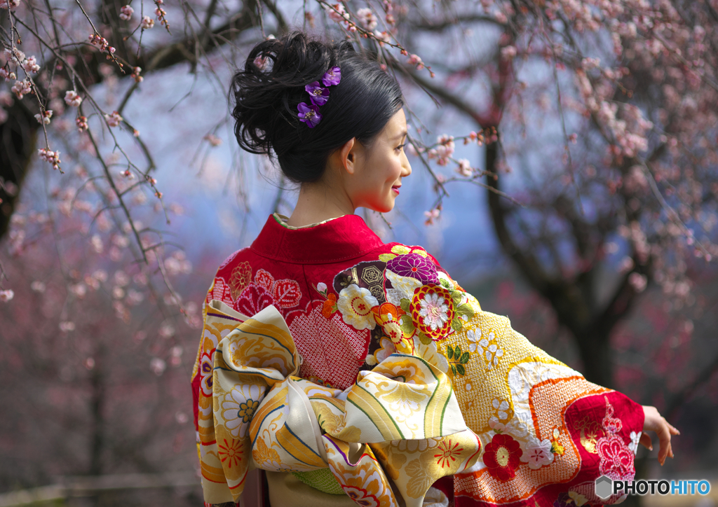 和装の華