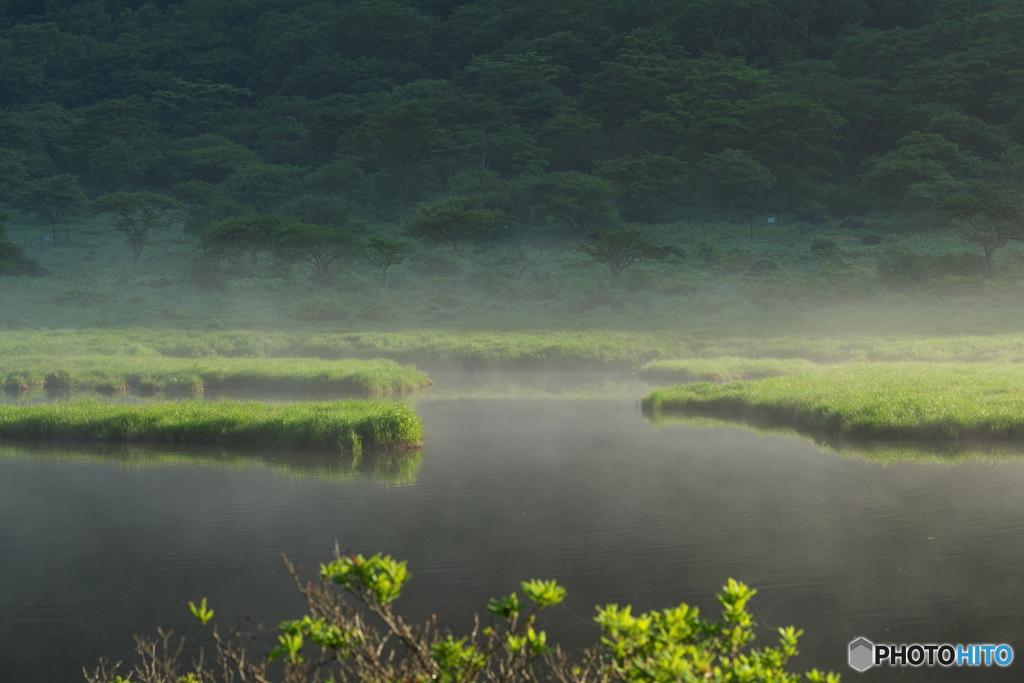 覚満淵の夏
