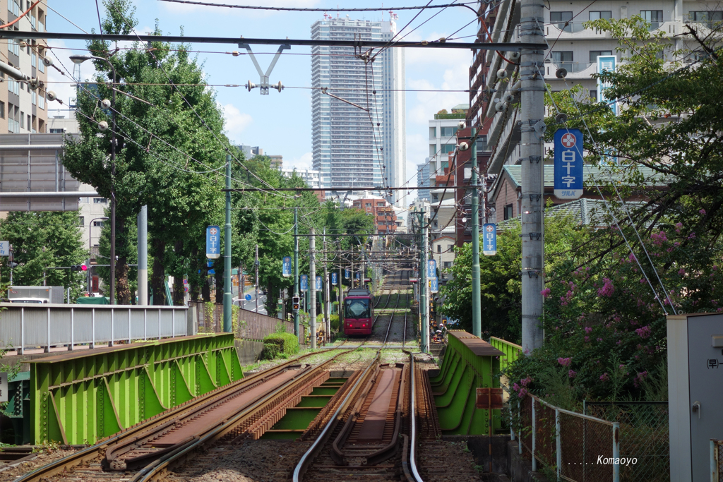 都電荒川線「高戸橋」