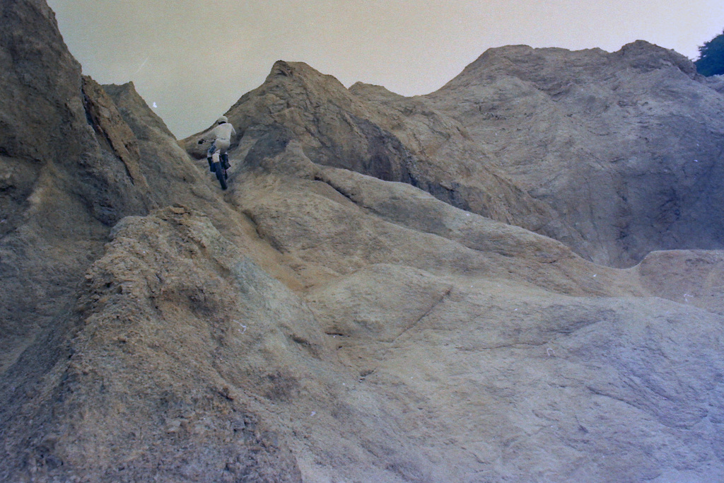 白水峡でのトレーニング