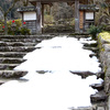 雪のある高源寺
