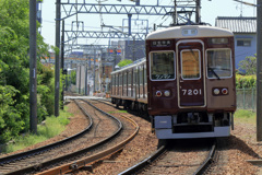 滝山駅入線