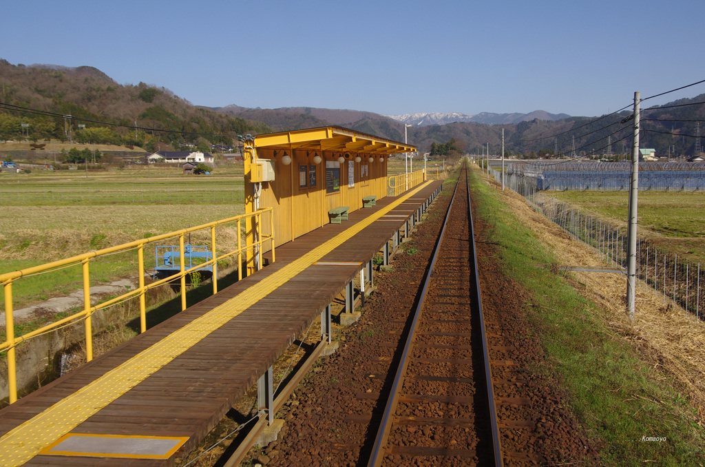 山・田園・川と全ての絶景が揃う駅【徳丸駅】