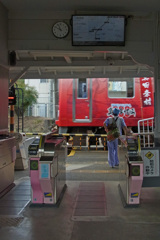 南海高野線学文路駅