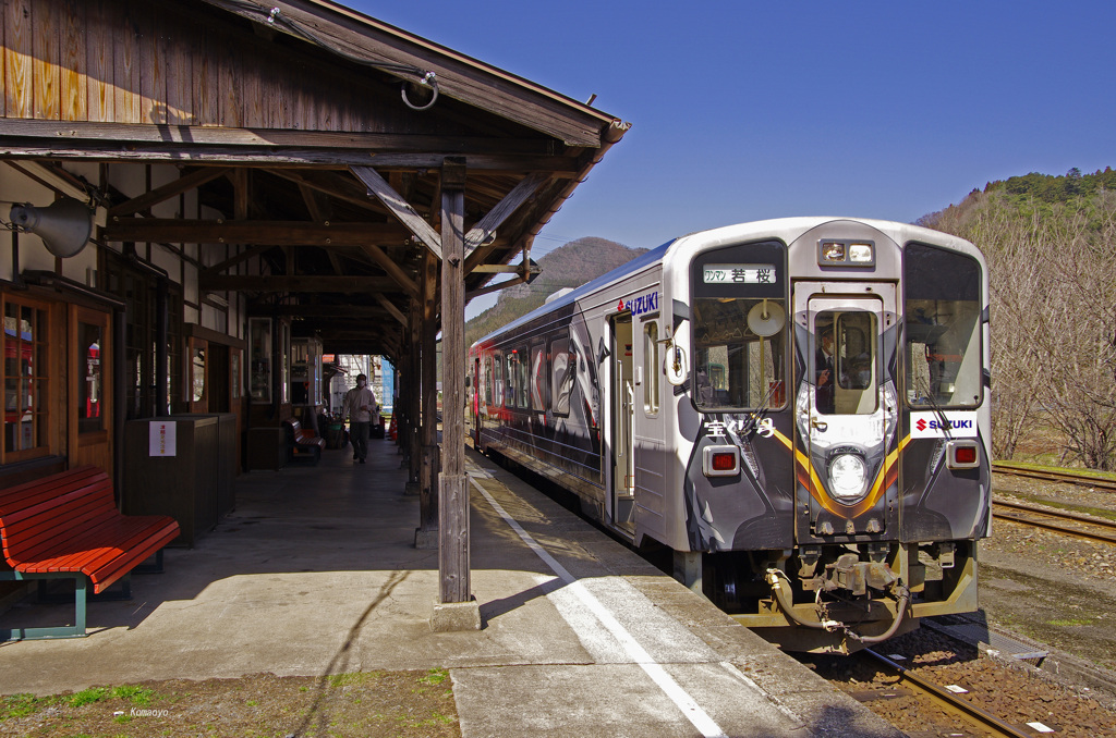 若桜鉄道【若桜駅】登録有形文化財の宝庫