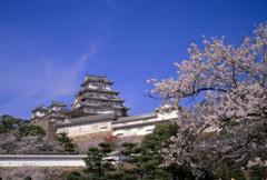 平成の大修理前の姫路城