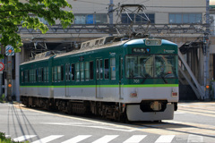 京阪電鉄石山坂本線併用軌道