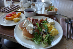 シェラトン・ワイキキ・ビーチリゾートでの朝食