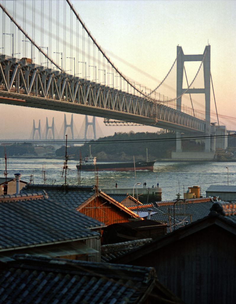 夕方の瀬戸大橋